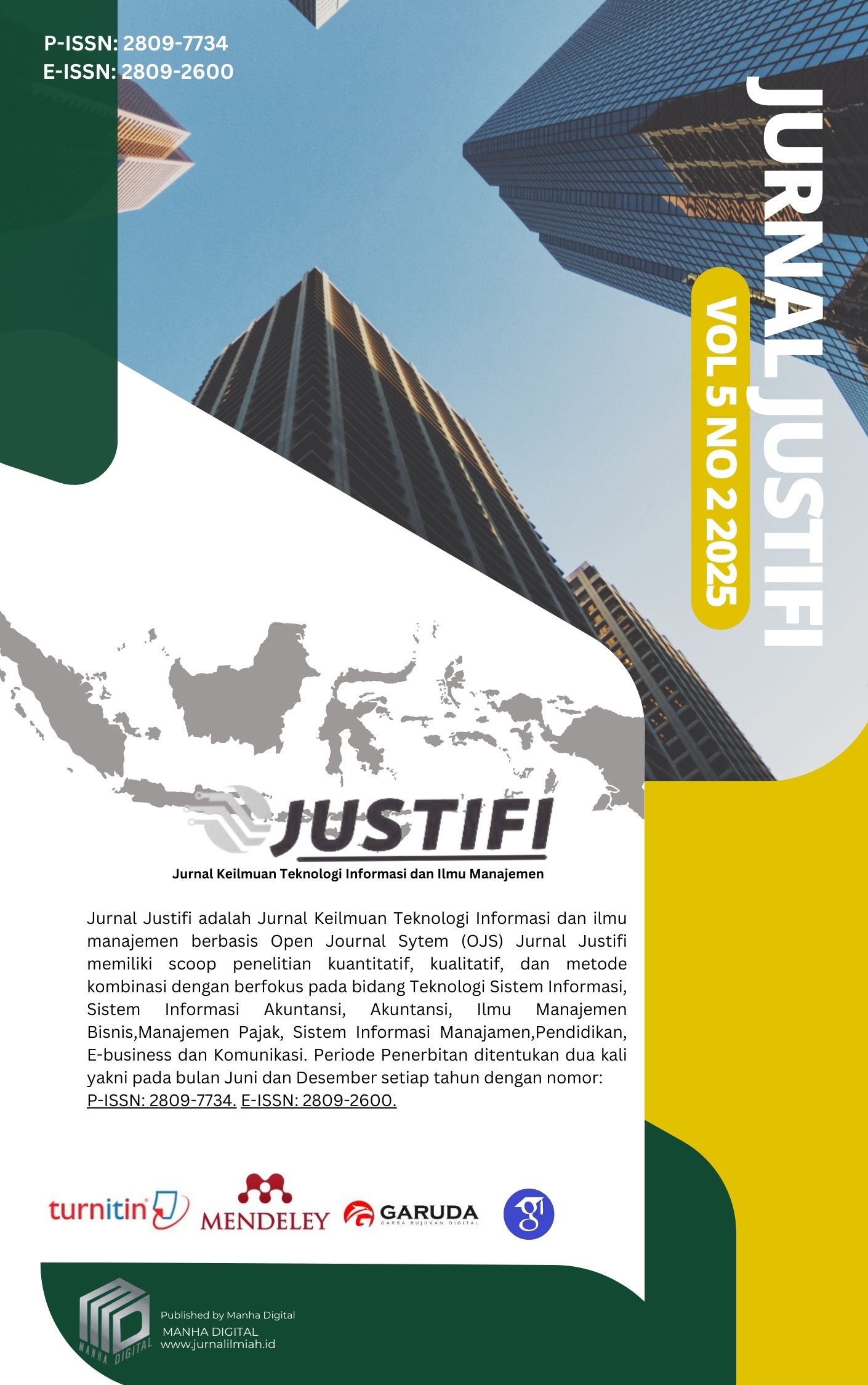 					Lihat Vol 6 No 1 (2026): JURNAL JUSTIFI
				